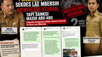 Pengawas Buka Suara: Sekdes Lae Mbersih Diduga Langgar Netralitas, Sanksi Masih Dikaji