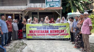 IKSAS Subulussalam Tolak Perusahaan Tambang di Samadua, Minta IUP MMS dan BSM Ditinjau Ulang